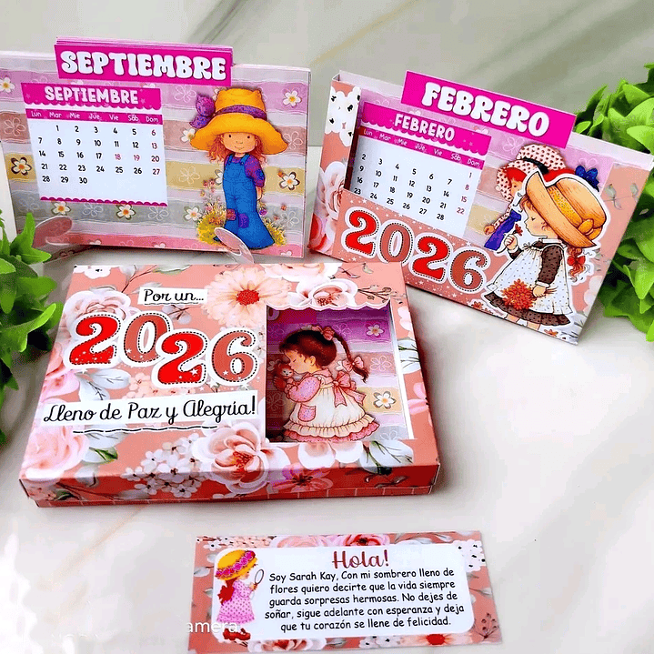 Diseños Plantillas Pack 4 Calendarios 2026 Archivos Power Point 3