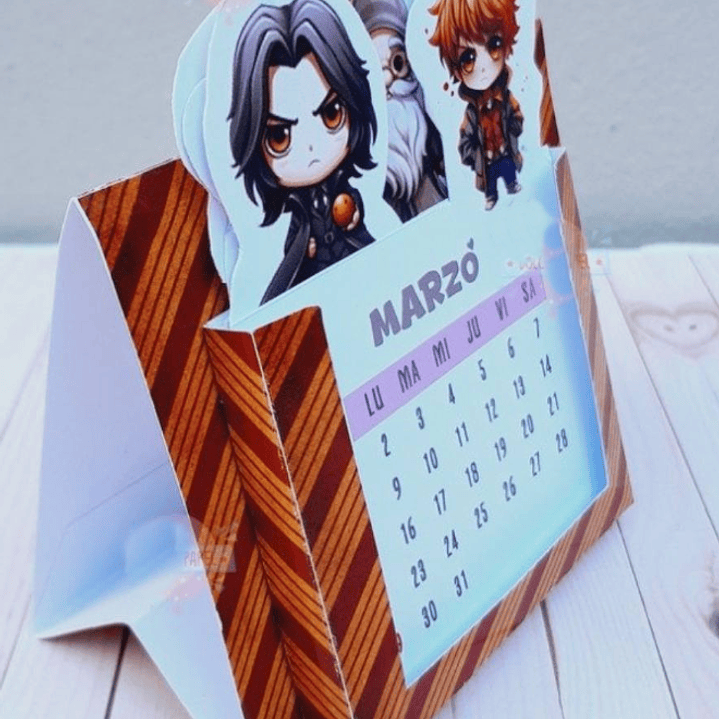 Diseños Plantillas Calendarios Carpita  2026 Archivos PDF 6