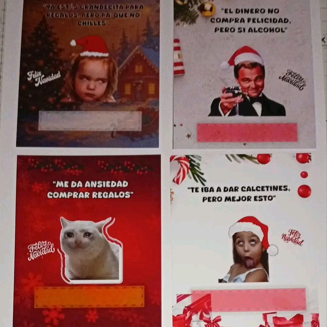 Diseños Plantillas Porta Billetes Memes Navidad Archivos PDF 3