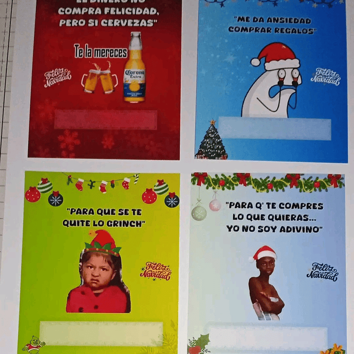 Diseños Plantillas Porta Billetes Memes Navidad Archivos PDF 4