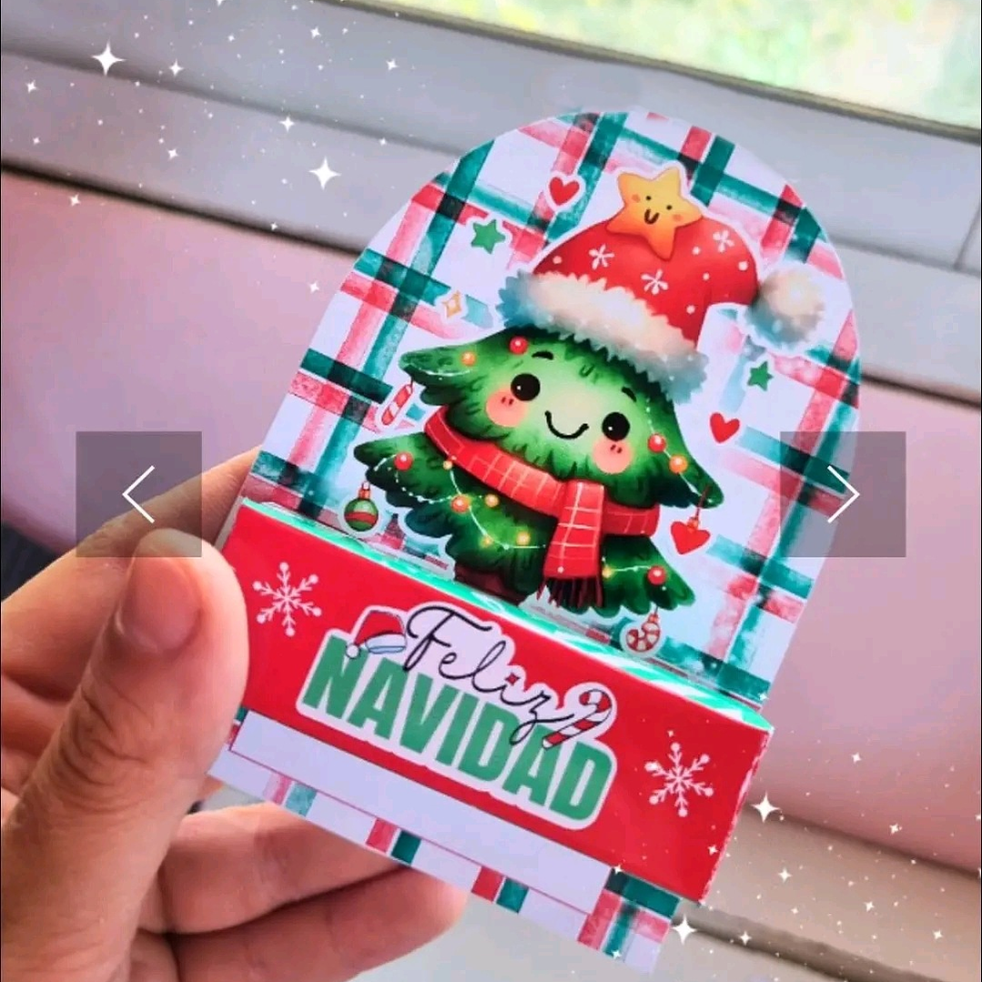 Diseños Plantillas Porta Billetes Pascuerito Navidad Archivos PDF 4