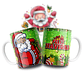 11 Diseños Plantillas Tazas Santa Caricatura Archivos PNG y Photoshop - thumbnail 12