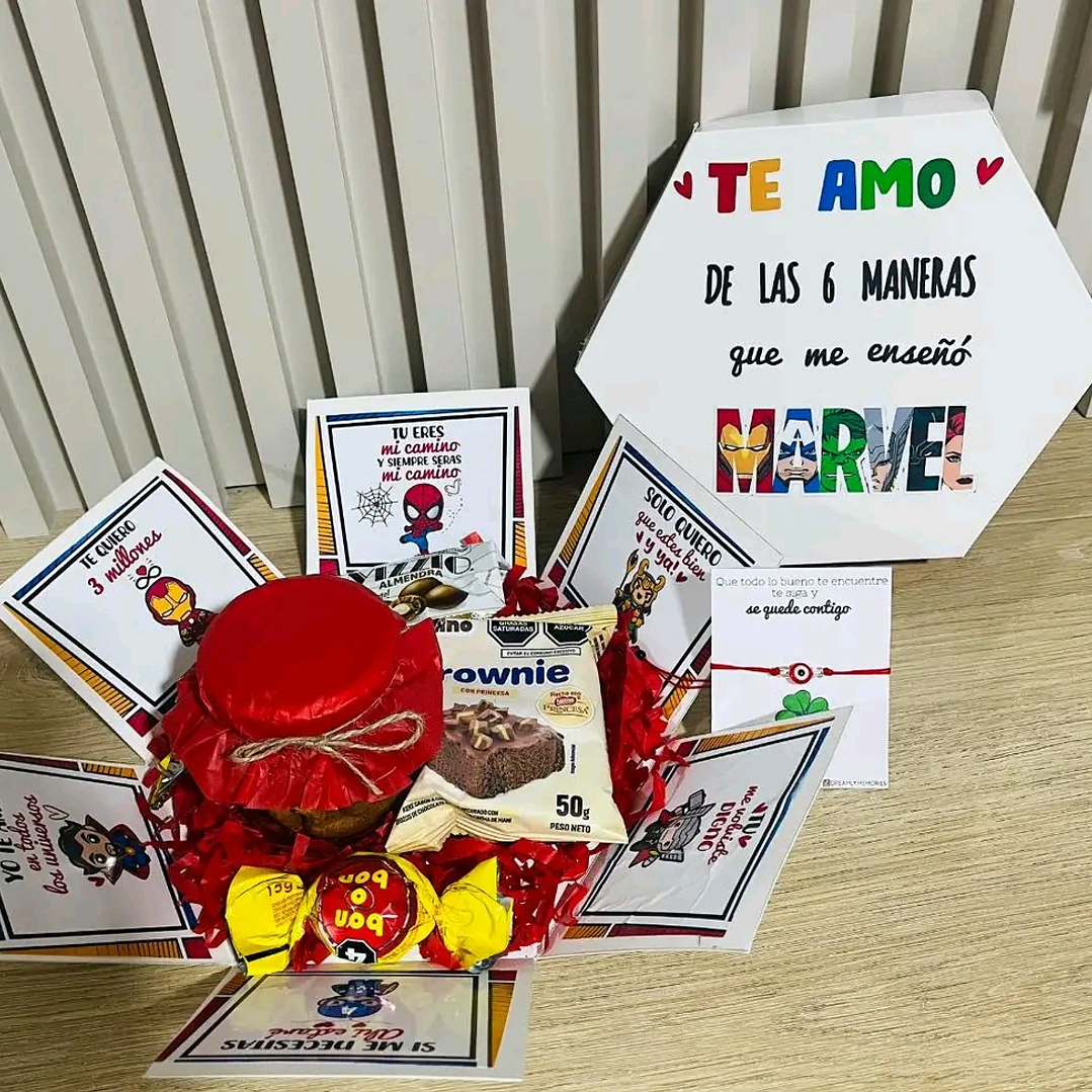 Plantillas de Diseño Pack de Cajas San Valentín Archivos PDF 1