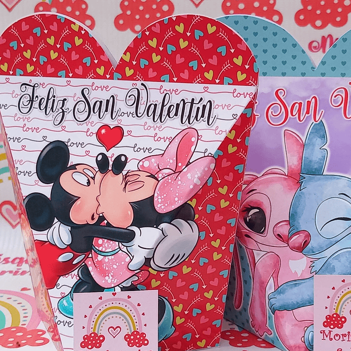 8 Plantillas de Diseño Cajas Corazón N°3 Archivos PDF 1