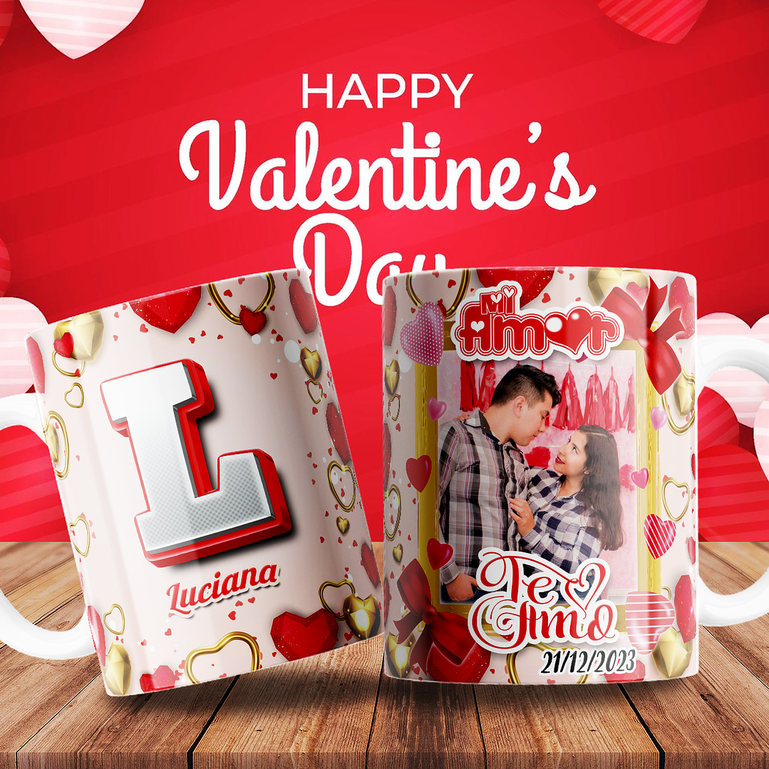 Plantillas de Diseño ABC Tazas Día del Amor Archivos PDF 1