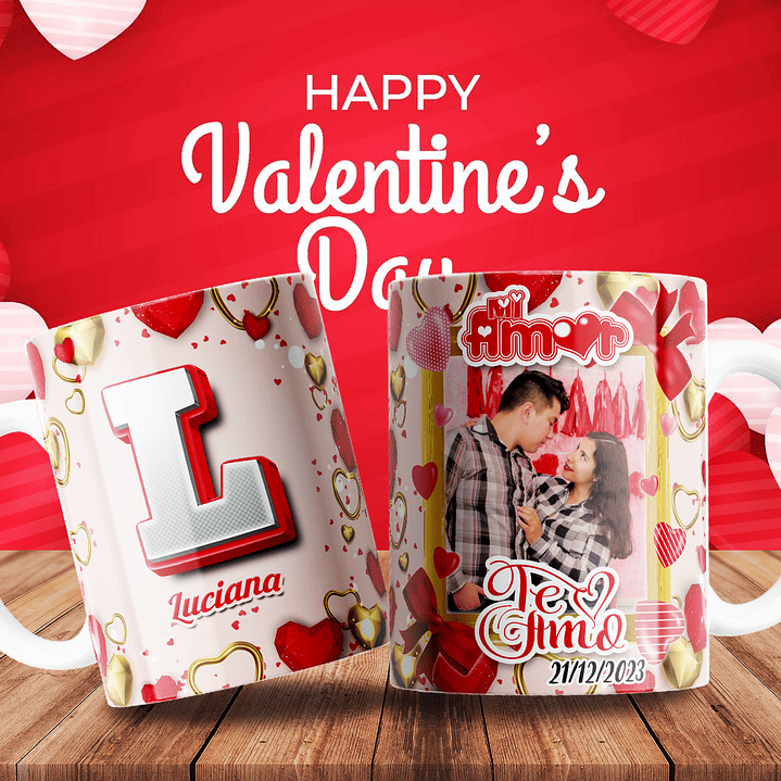 Plantillas de Diseño ABC Tazas Día del Amor Archivos PDF 1