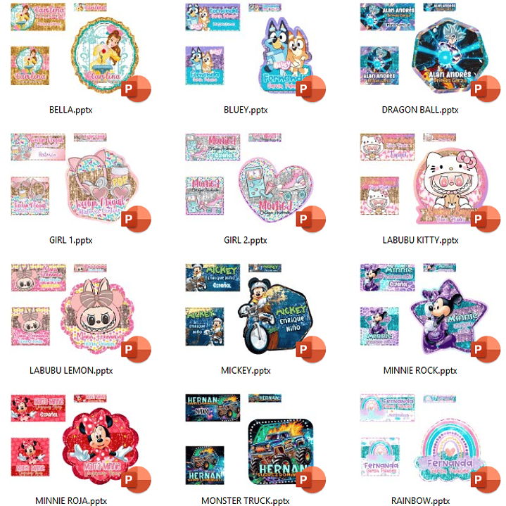 40 Plantillas de Diseño Etiquetas 7 Archivos PDF 1