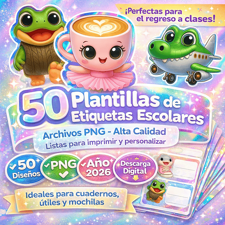 50 Plantillas de Diseño Etiquetas Archivos PNG 1