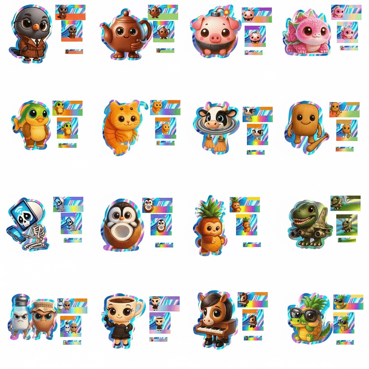 50 Plantillas de Diseño Etiquetas Archivos PNG 2