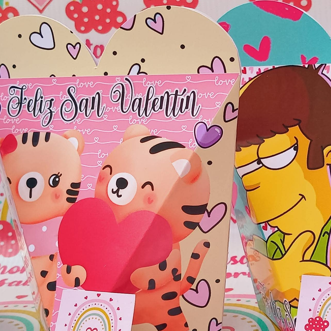 8 Plantillas de Diseño Cajas Corazón N°3 Archivos PDF 6