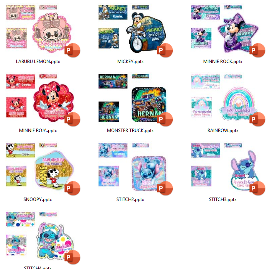 40 Plantillas de Diseño Etiquetas 7 Archivos PDF 4