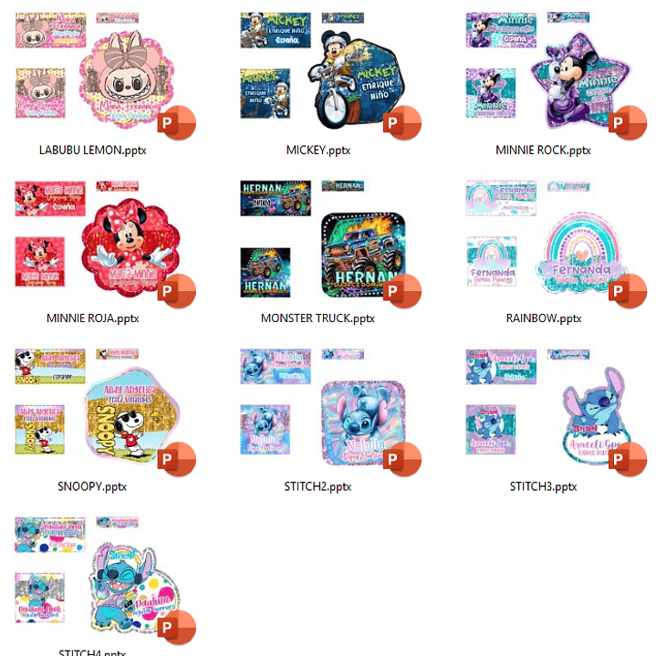 40 Plantillas de Diseño Etiquetas 7 Archivos PDF 4