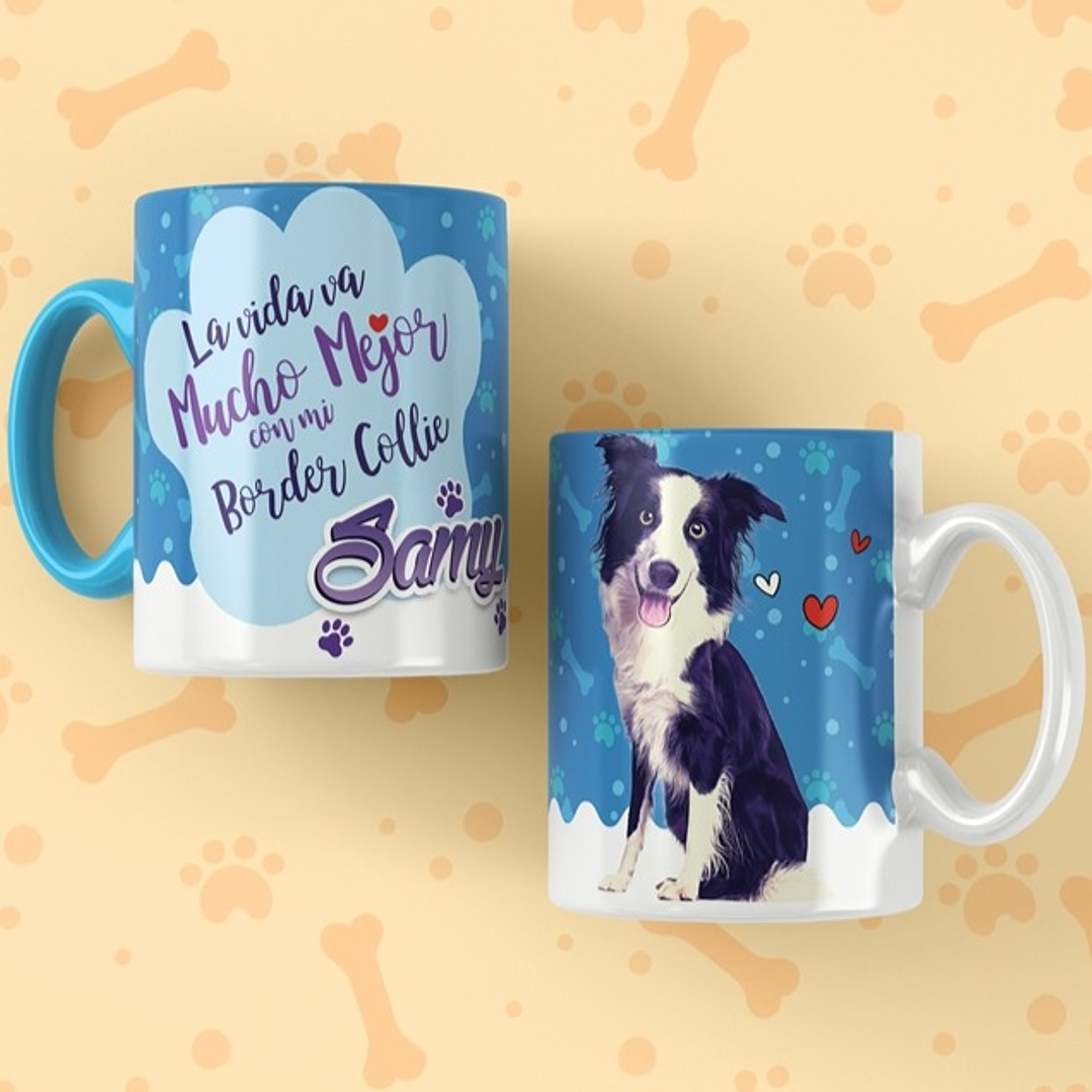 25 Plantillas de Diseño Tazas Mascotas 2 Archivos Editables PSD y JPG 3