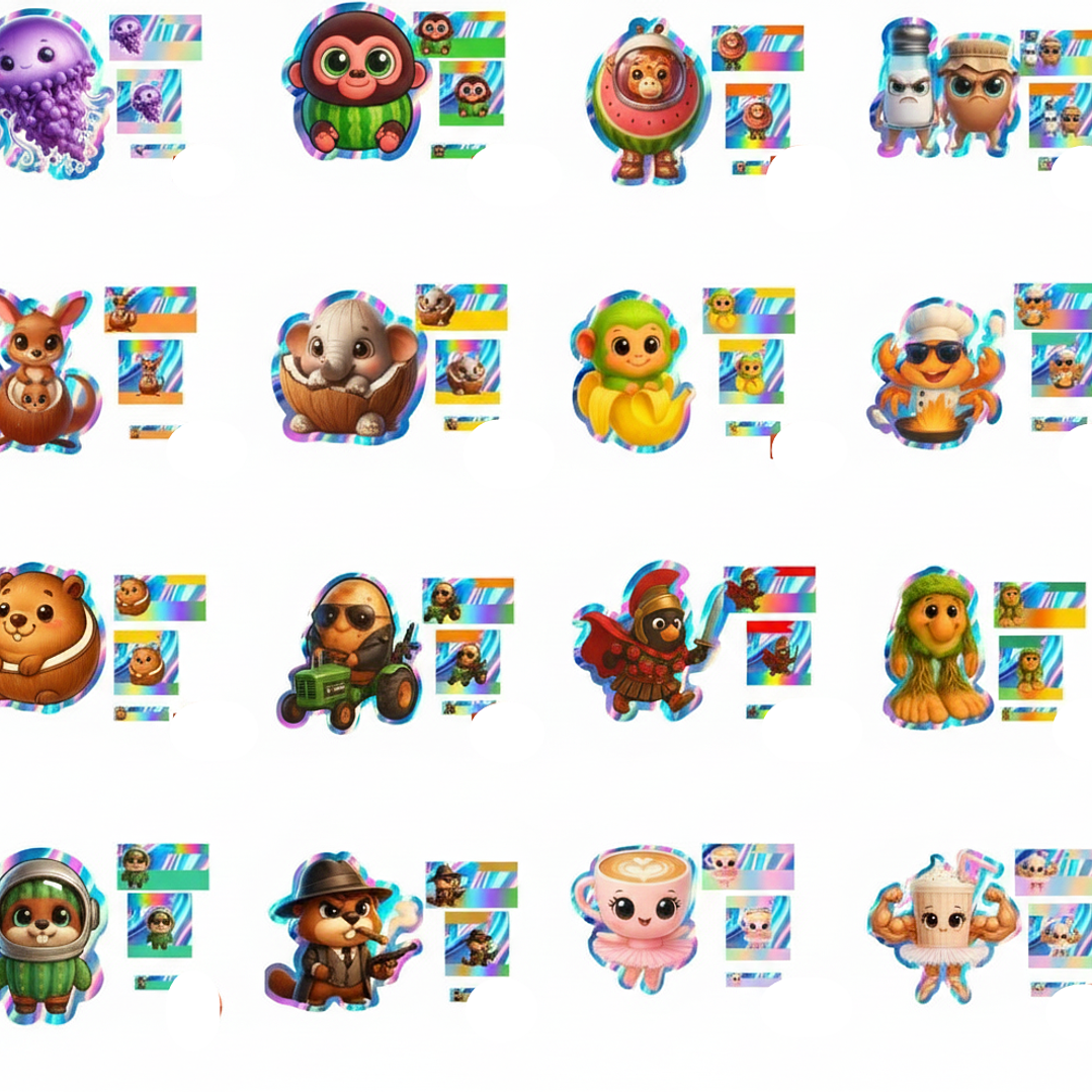 50 Plantillas de Diseño Etiquetas Archivos PNG 7