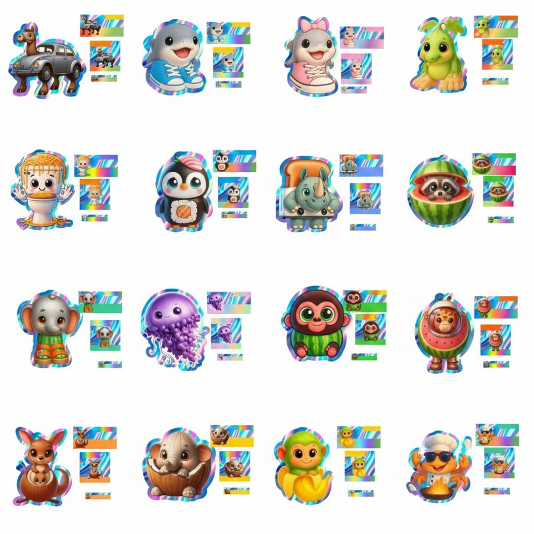 50 Plantillas de Diseño Etiquetas Archivos PNG 10