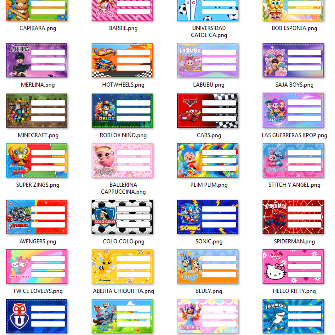 Plantillas de Diseño Pack Escolar 2026 Archivos Power Point y PNG 12