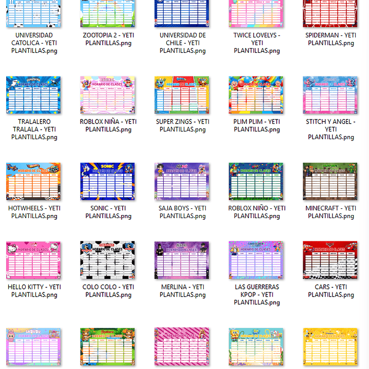 Plantillas de Diseño Pack Escolar 2026 Archivos Power Point y PNG 13