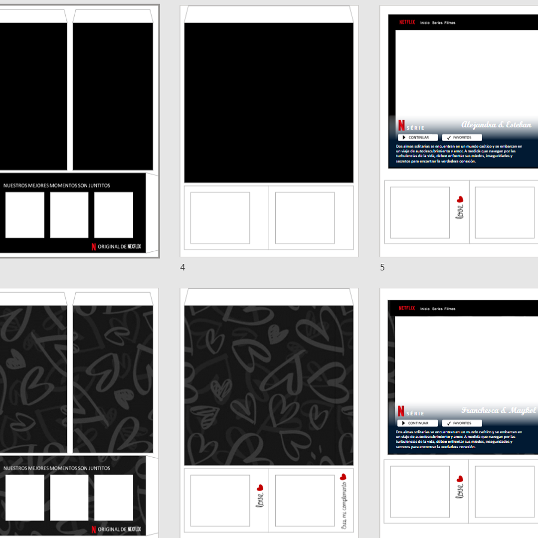 Plantillas de Diseño Cajas con Cinta San Valentín Archivos Power Point 2