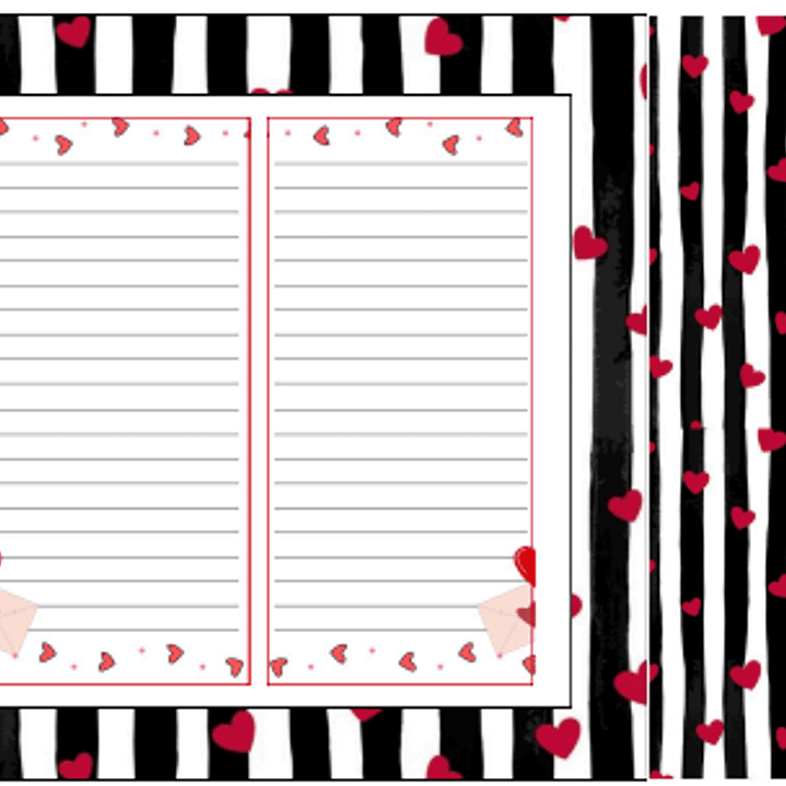 Plantillas de Diseño Cajas Deslizables San Valentín Archivos PDF 2