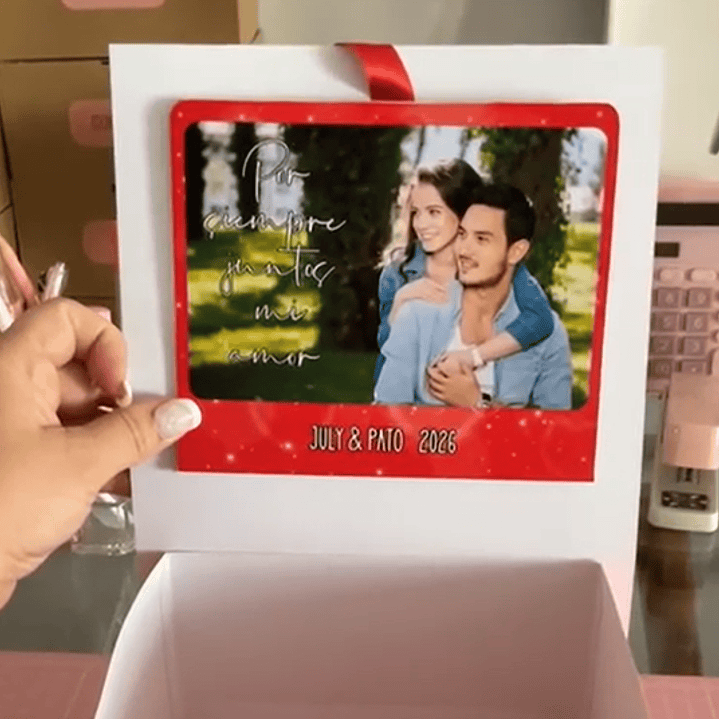 Plantillas de Diseño Caja Libro San Valentín Archivos Power Point 3