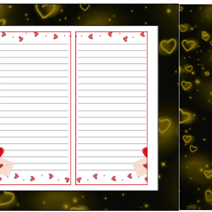 Plantillas de Diseño Cajas Deslizables San Valentín Archivos PDF 3