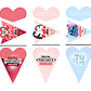 14 Plantillas de Diseño Conos San Valentín Archivos PDF - Miniatura 1