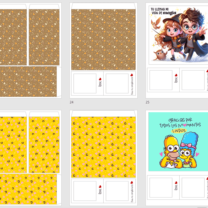 Plantillas de Diseño Cajas con Cinta San Valentín Archivos Power Point 5