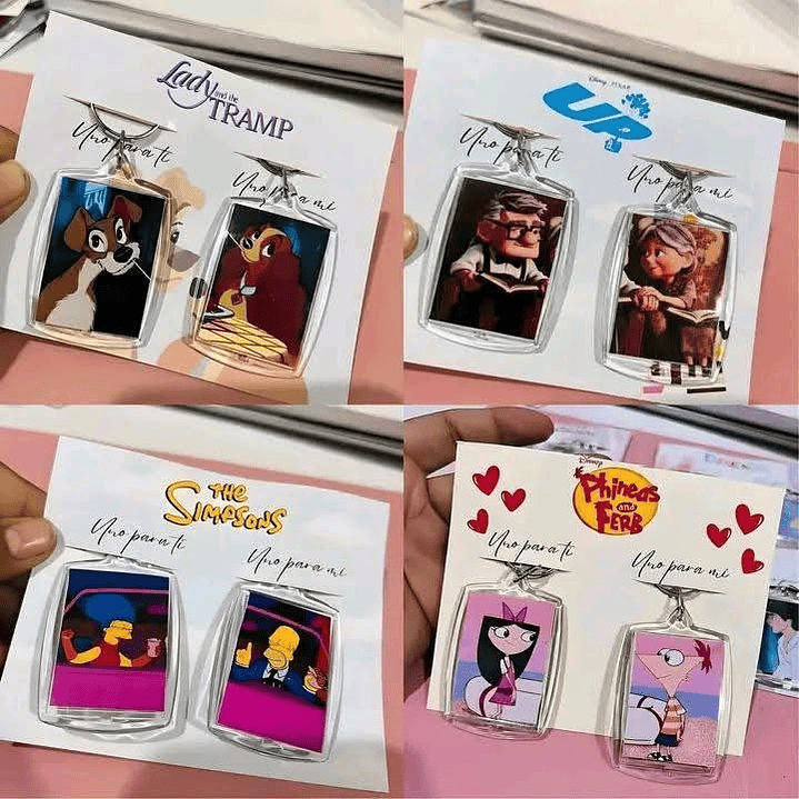 Plantillas de Diseño Llaveros Parejas Archivos PDF 1