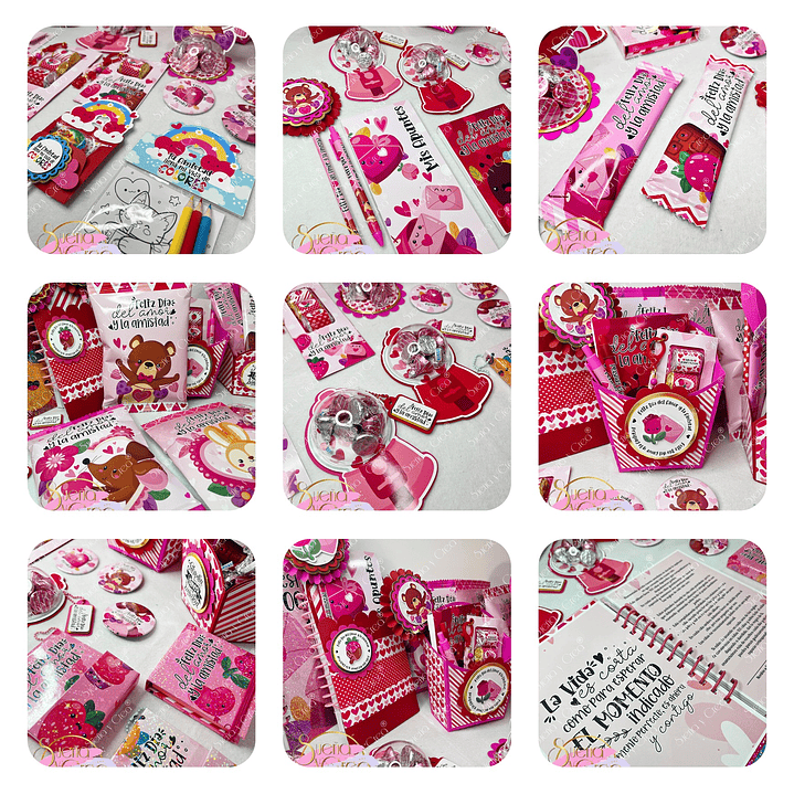 Plantillas de Diseño Pack Amor y Amistad Archivos Power Point 3