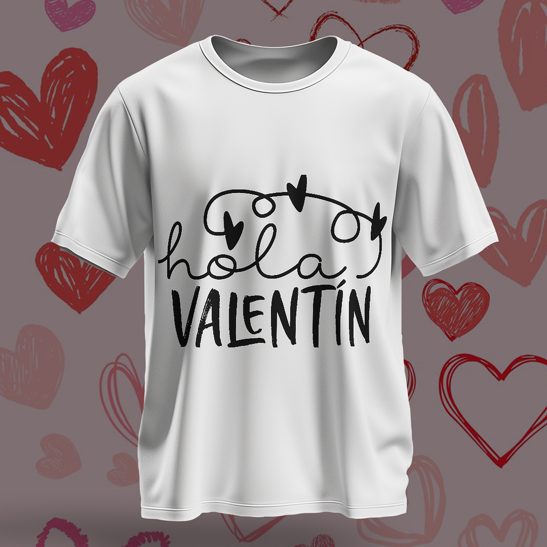 14 Plantillas de Diseño Remera Camiseta San Valentín Archivos PNG 2