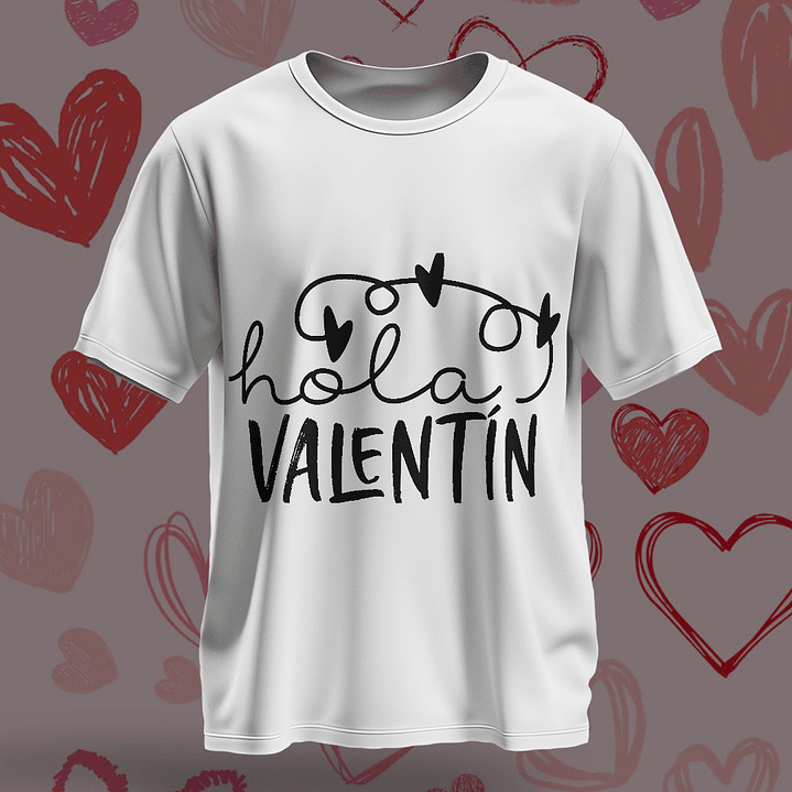 14 Plantillas de Diseño Remera Camiseta San Valentín Archivos PNG 2