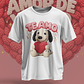 12 Plantillas de Diseño Remera Camiseta Snoopy San Valentín Archivos PNG - Miniatura 1