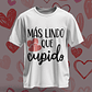 14 Plantillas de Diseño Remera Camiseta San Valentín Archivos PNG - Miniatura 3