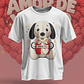 12 Plantillas de Diseño Remera Camiseta Snoopy San Valentín Archivos PNG - Miniatura 4