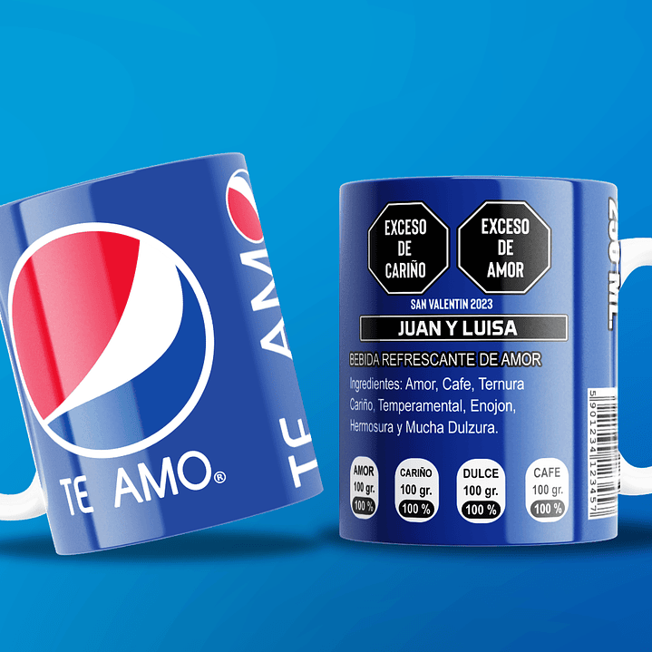 5 Plantillas de Diseño Tazas Bebidas San Valentín Archivos PNG y PSD 3