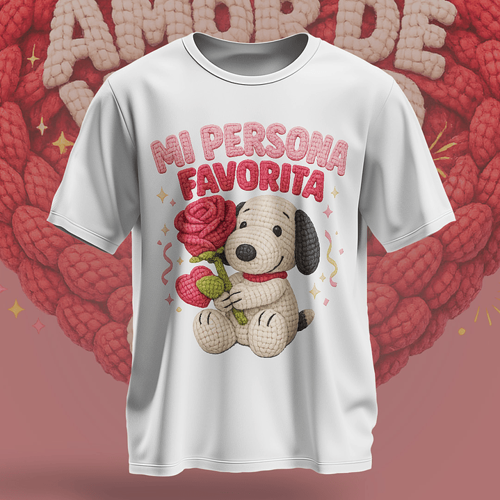12 Plantillas de Diseño Remera Camiseta Snoopy San Valentín Archivos PNG 8
