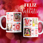 10 Plantillas de Diseño Tazas Love San Valentín Archivos Editables PSD - Miniatura 2