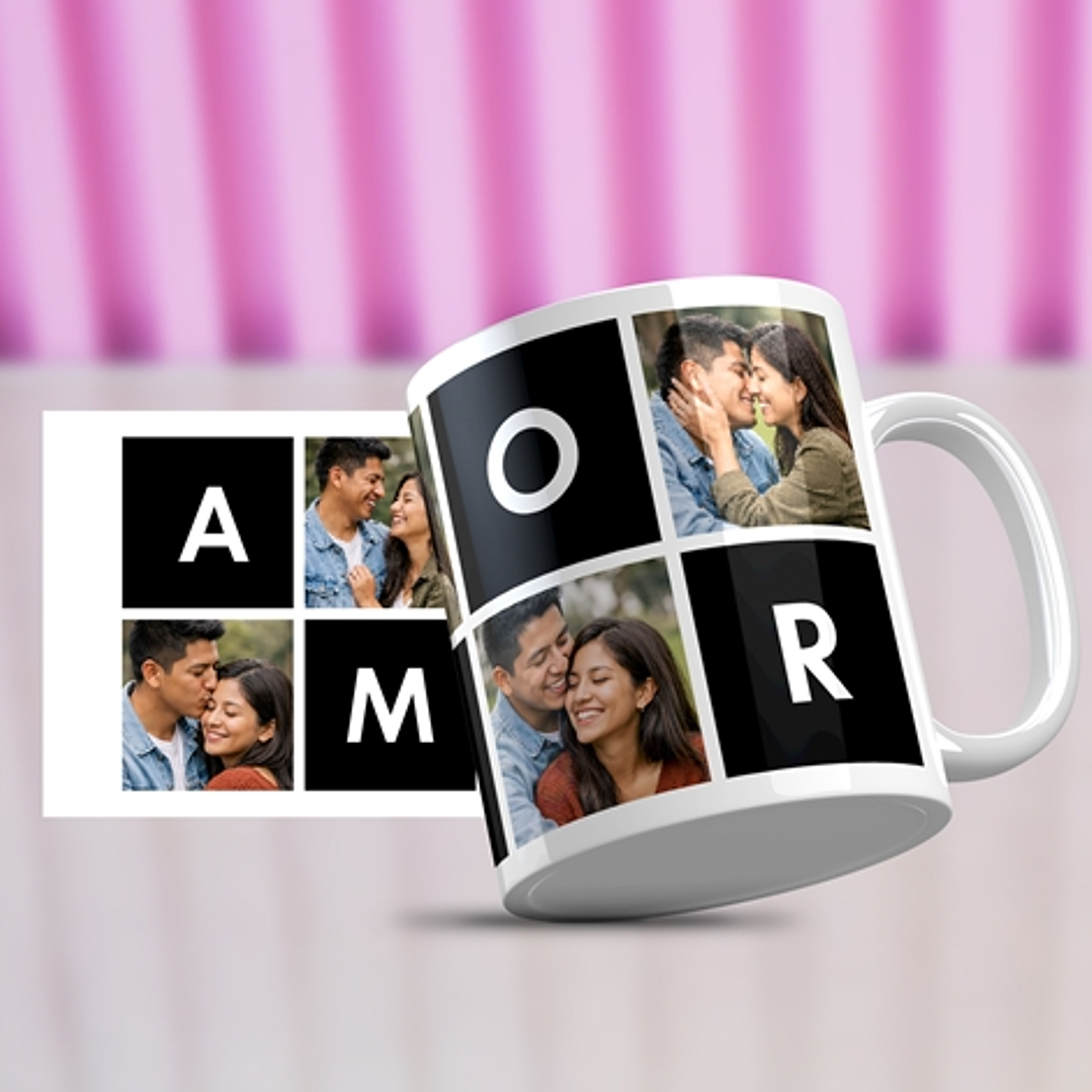 4 Plantillas de Diseño Tazas San Valentín Archivos Studio 4