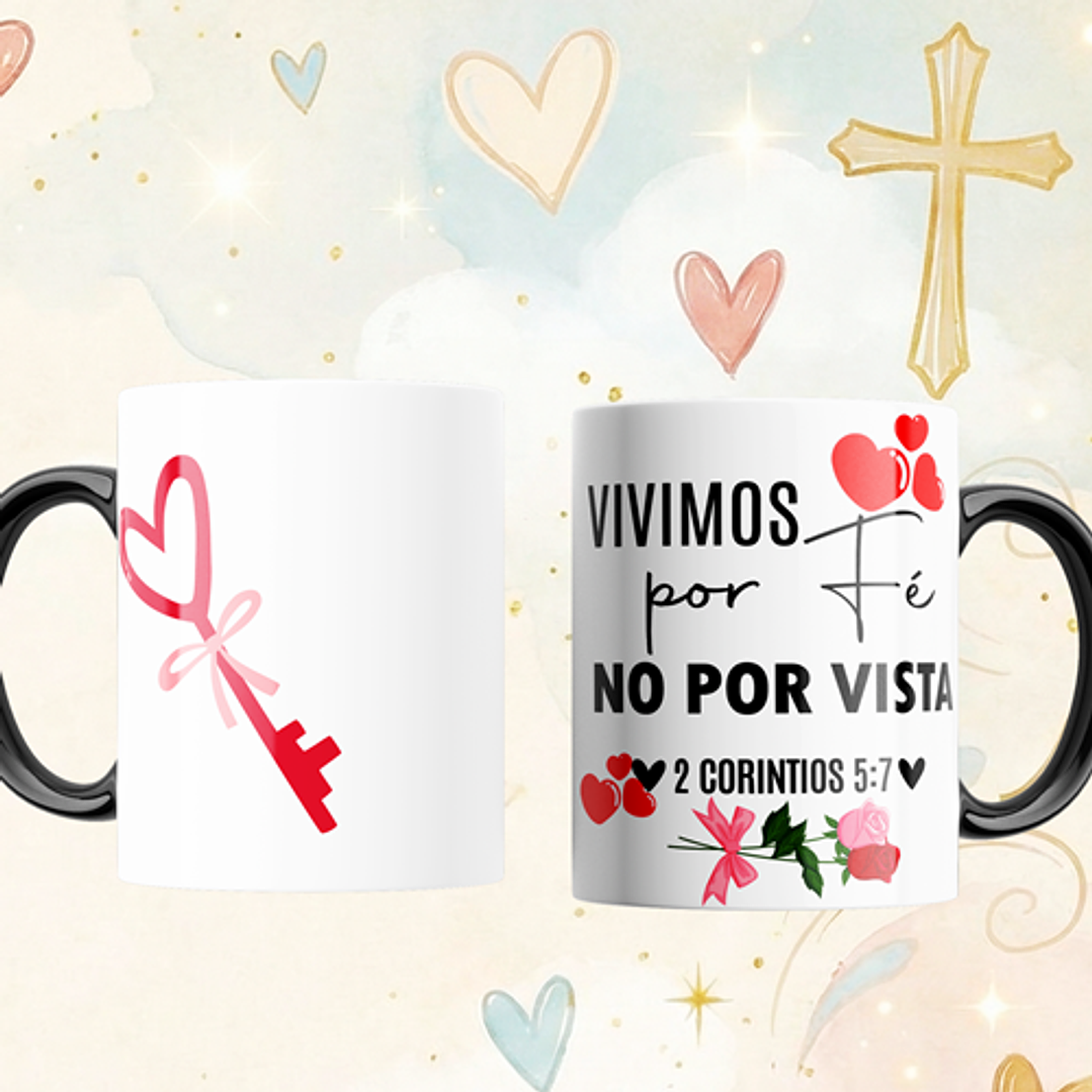 10 Plantillas de Diseño Tazas Cristianas San Valentín Archivos PNG 10
