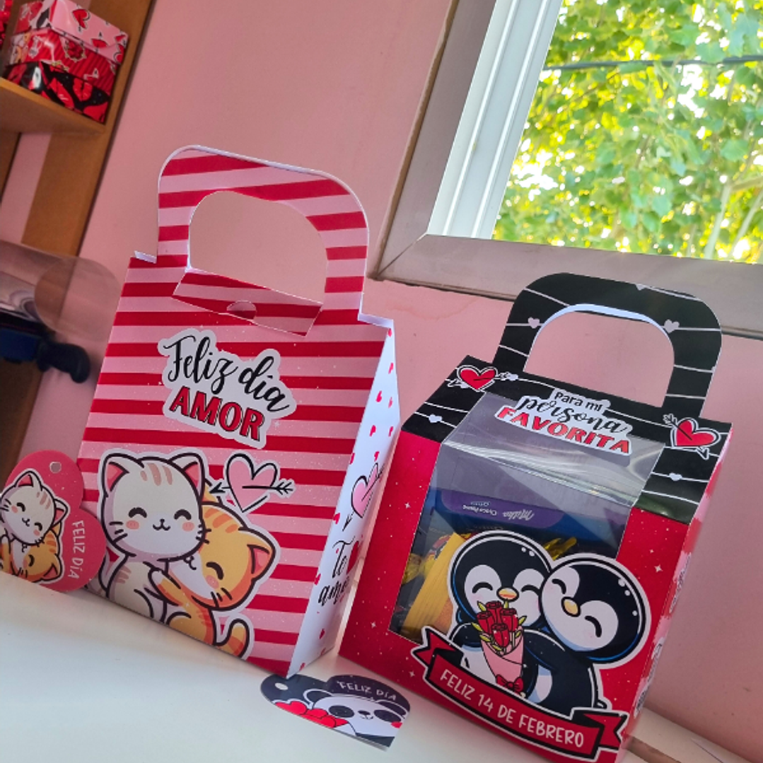 Plantillas de Diseño Bolsas con Visor San Valentín Archivos PDF 1