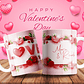 7 Plantillas de Diseño Tazas Love San Valentín Archivos Editables PSD - Miniatura 4