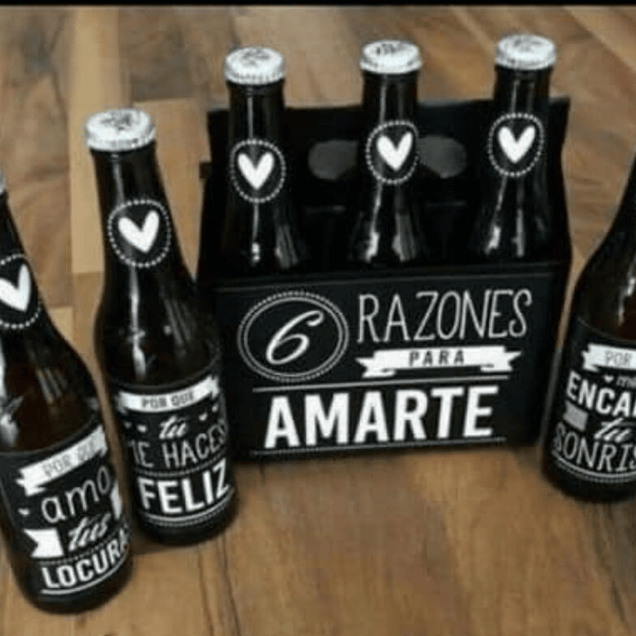 Plantillas de Diseño Etiquetas para Cervezas 6 Razones Archivos PDF 2