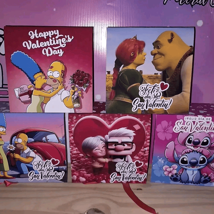 Plantillas de Diseño Cajas San Valentín Archivos PDF 1
