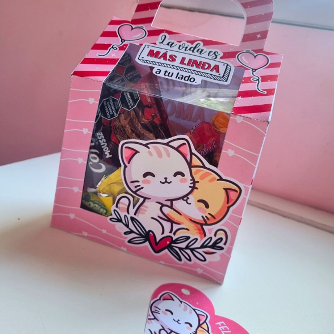 Plantillas de Diseño Bolsas con Visor San Valentín Archivos PDF 3