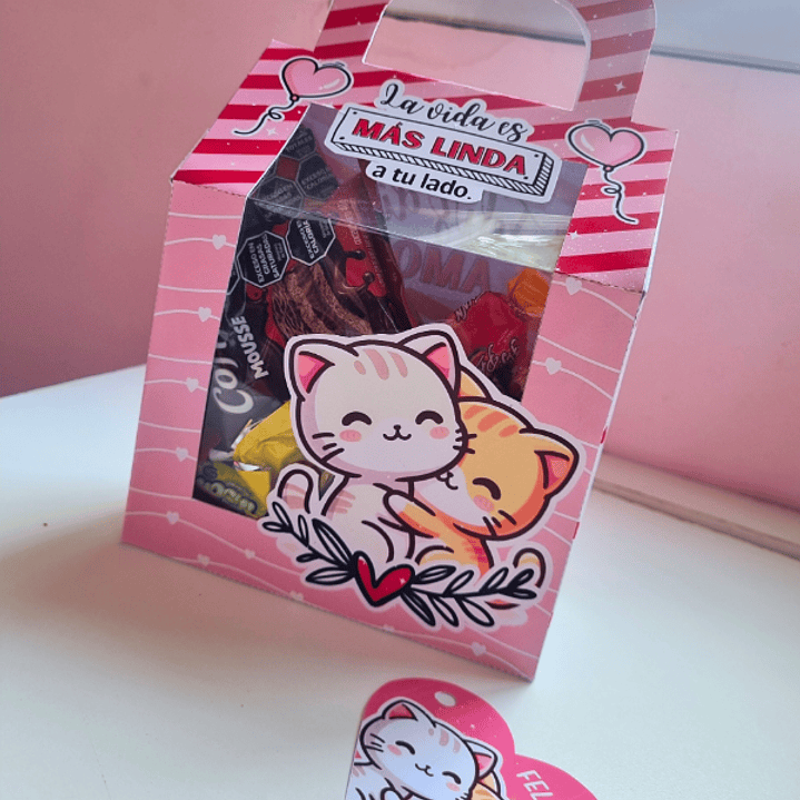 Plantillas de Diseño Bolsas con Visor San Valentín Archivos PDF 3