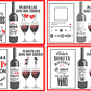 Plantillas de Diseño para Botellas San Valentín Archivos SVG y Studio - Miniatura 7