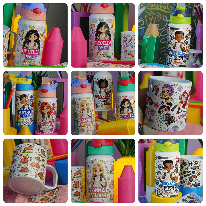 Kit Digital Regreso a Clases Archivos PNG | Plantillas Profesionales para Personalización 2