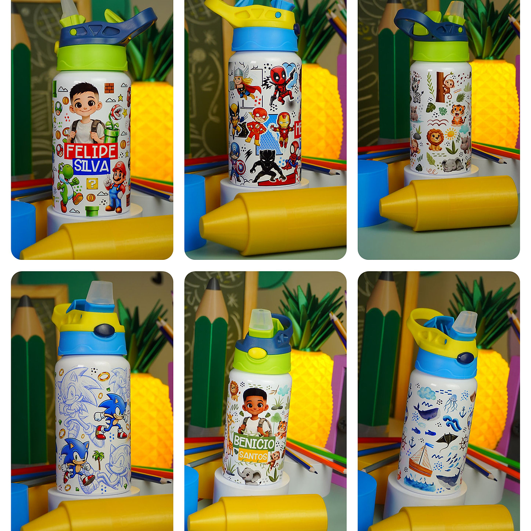 Kit Digital Regreso a Clases Archivos PNG 2.0 | Plantillas Profesionales para Personalización 7