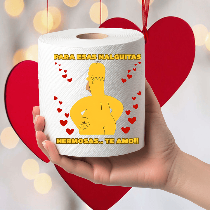 24 Plantillas de Diseño Papel Higiénico 2.0 San Valentín Archivos PNG 2