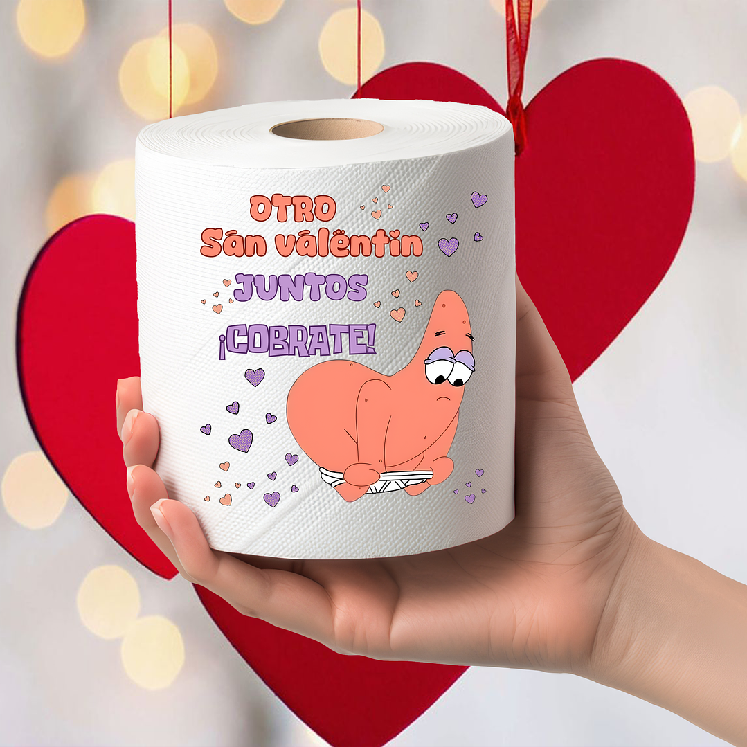 24 Plantillas de Diseño Papel Higiénico 2.0 San Valentín Archivos PNG 9